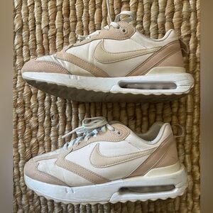 Nike Cream and soft pink Air Dawn Sneakers